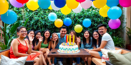 Celebración de cumpleaños en Condesa, CDMX.