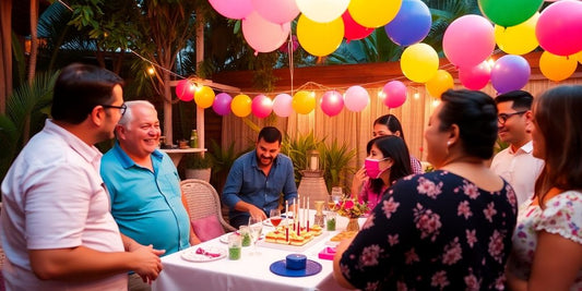 Celebración de cumpleaños en Bosques de Lomas, CDMX.