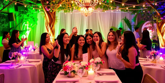 Mujeres celebrando cumpleaños en Bosques de Lomas.